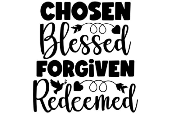 Chosen, Blessed, Forgiven, Redeemed: A Message of Hope and Grace