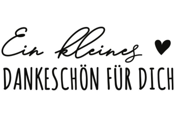 Ein kleines Dankeschön für dich