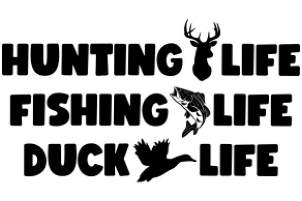 A Playful Tribute to the Great Outdoors: Hunting, Fishing, and Duck Life