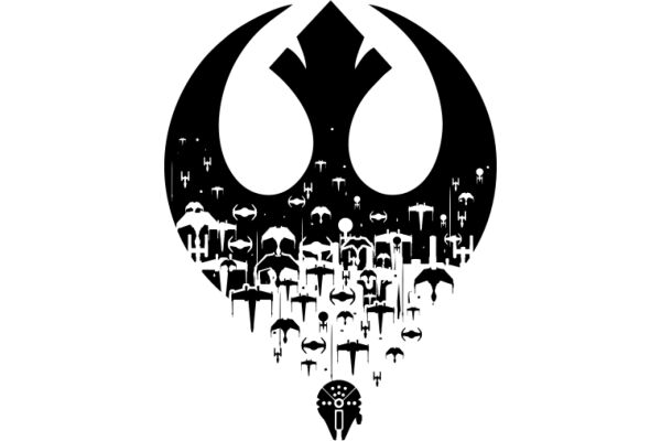 The Dark Side of the Force: A Star Wars Logo