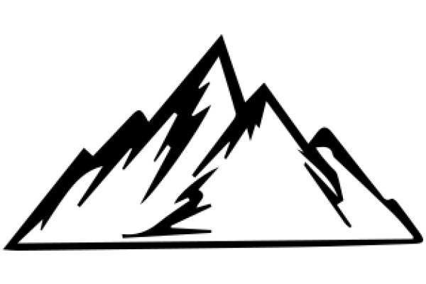 Stylized Mountain Icon