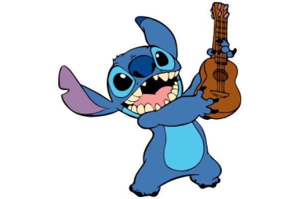 Eeyore's Musical Adventure: A Blue Eyed Dog's Journey with a Guitar