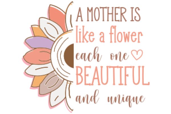 A Mother's Love: A Flowery Affirmation of Motherhood