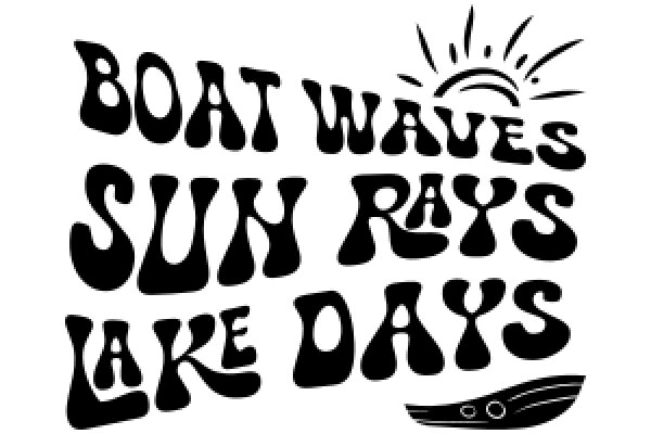 Boat Waves, Sun Rays, Lake Days: A Visual Poem of Nautical Delight