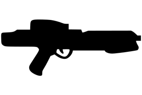 Silhouette of a Gun: A Symbol of Power and Conflict