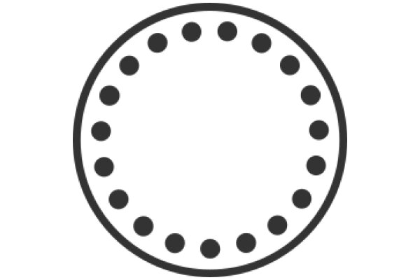 A Simple, Circle with Dots