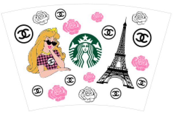 Chic Parisian Vibes: A Stylish Collage of Fashion, Flowers, and Iconic Landmarks