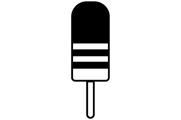 Simplistic Icon of a Popsicle