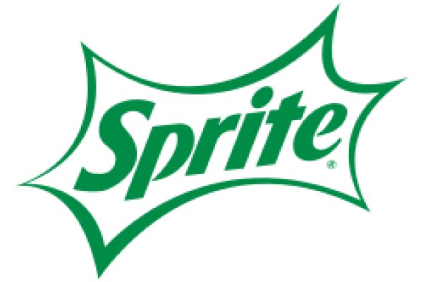 Vibrant Green and White Sprite Logo