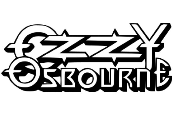 Stylized Logo of 'Sleepy Osborne' with a Starburst Design