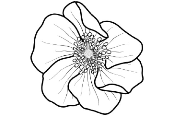 Stylized Flower Illustration