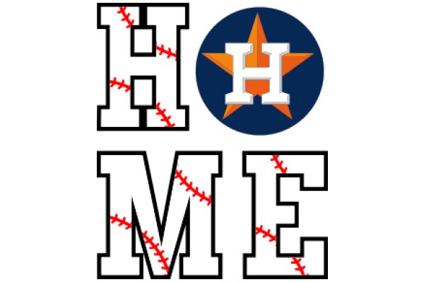 Houston Astros Logo and Baseball Lettering