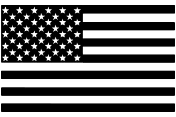 American Flag with Stripes and Stars