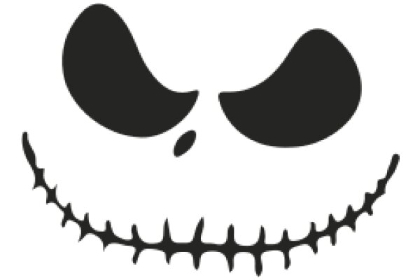 Simplistic Icon of a Smiling Face with Teeth