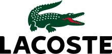 Logo of Lacoste with Alligator Design