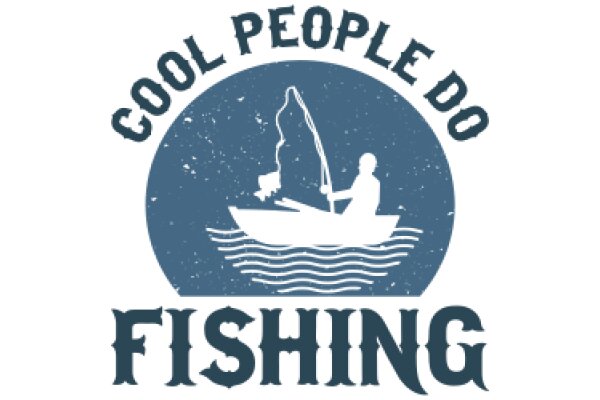 Cool People Do Fishing: A Graphic Design for a Fishing Enthusiasts' Club