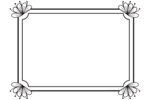 A Simple, Elegant Frame with a Flower Decoration