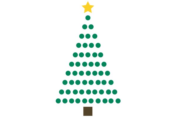 A Festive Christmas Tree Emoji