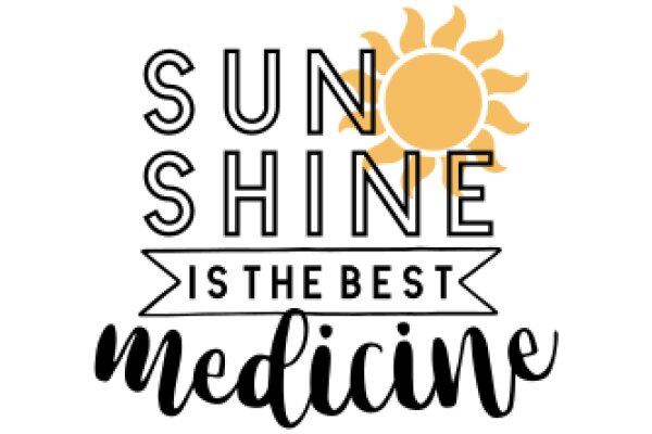 Sunshine Medicine: A Graphic Design Poster