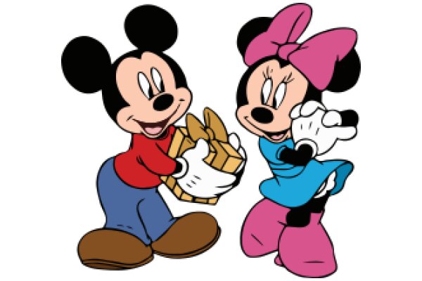 Mickey and Minnie Mouse: A Friendly Adventure