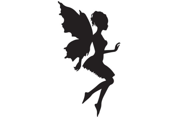 Silhouette of a Fairy: A Symbol of Magic and Wonder