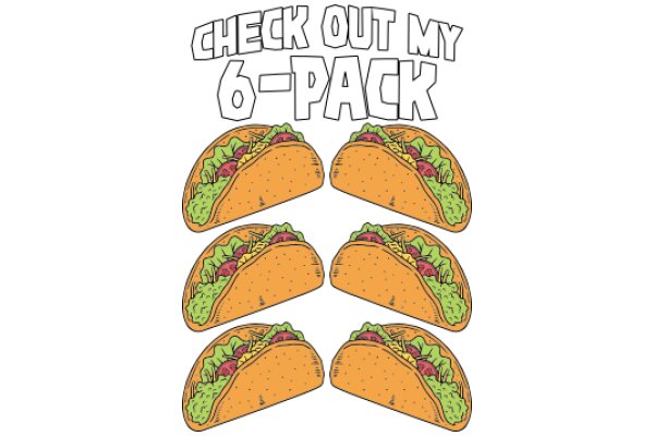 Check Out My 6-Pack: A Delicious Collection of Tacos