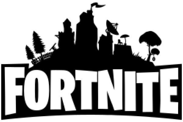 Fortnite: A Silhouette of a Cityscape with the Game's Name