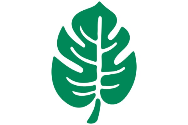 Simplicity in Design: A Green Leaf Logo