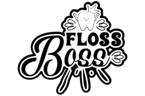 Floss Boss: A Playful Emblem of Dental Hygiene