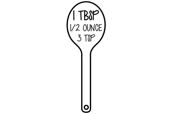 A Simple, Hand-Drawn Spoon with a Message