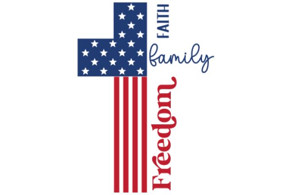 Freedom, Family, and Faith: A Symbolic Representation of American Values