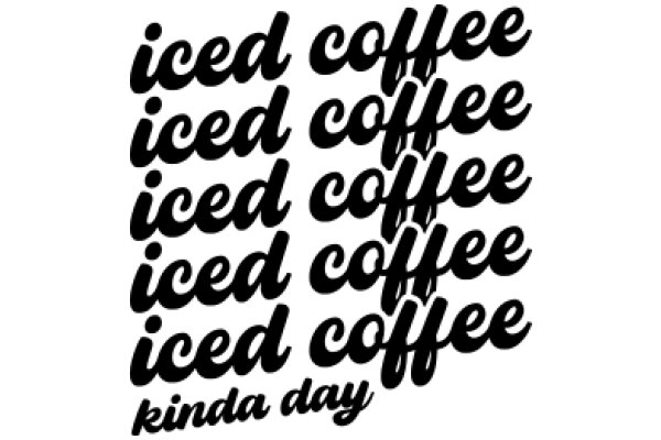 A Collection of Iced Coffee Advertisements