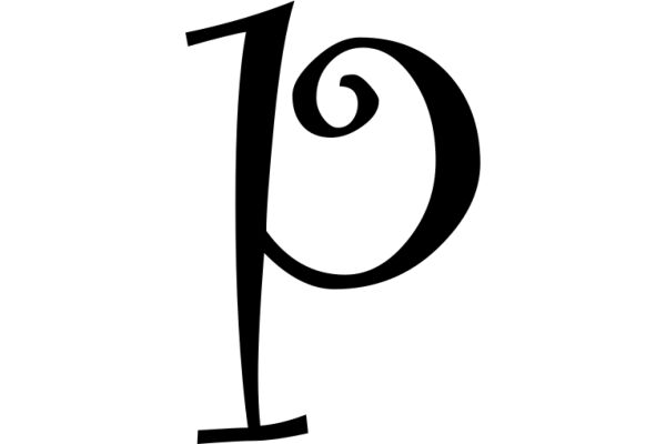 Simplicity in Design: A Letter 'P'