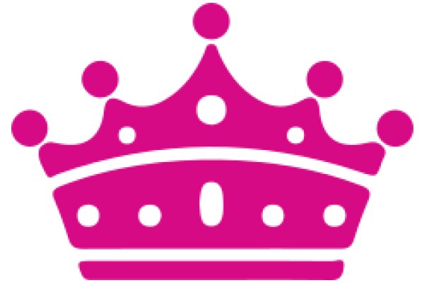 Pink Crown Icon: A Symbol of Royalty and Power