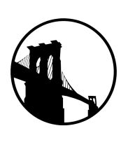 Silhouette of a Bridge and Tower