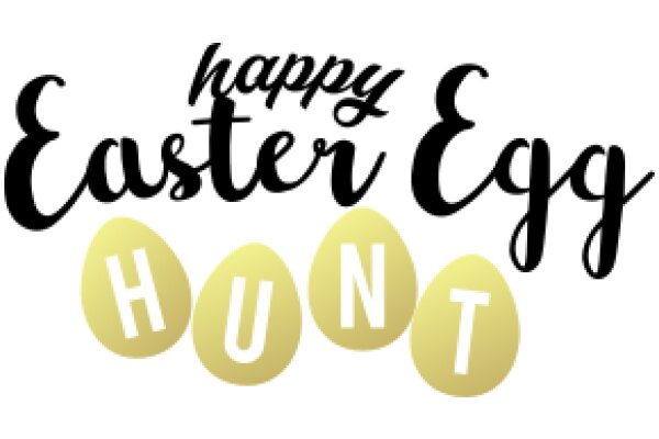 Happy Easter Egg Hunt: A Festive Greeting from the Easter Bunny