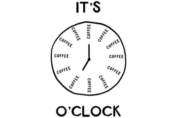 A Humorous Take on Time and Coffee