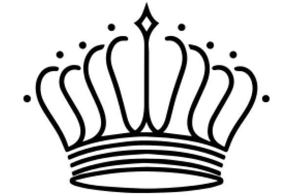 A Stylized Crown with a Unique Design