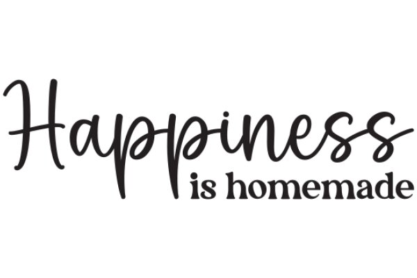 Happiness is Homemade: A Graphic Design