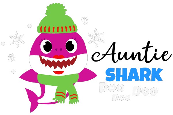 Auntie Shark: A Playful Tribute to a Loved One