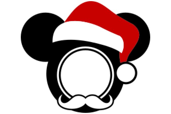 A Festive Holiday Icon: Mickey Mouse in a Santa Hat