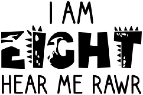 A Playful and Creative Expression of Identity: 'I Am Eight, Hear Me Rawr'