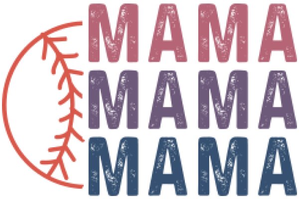 Celebrating the Joy of Motherhood and Baseball with a Stylish Logo