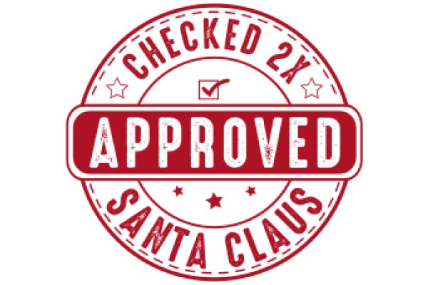 Approved Santa Claus Stamp