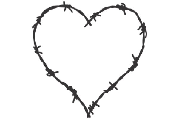 A Heart with Barbed Wire