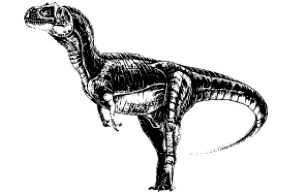 A Classic Illustration of a Velociraptor