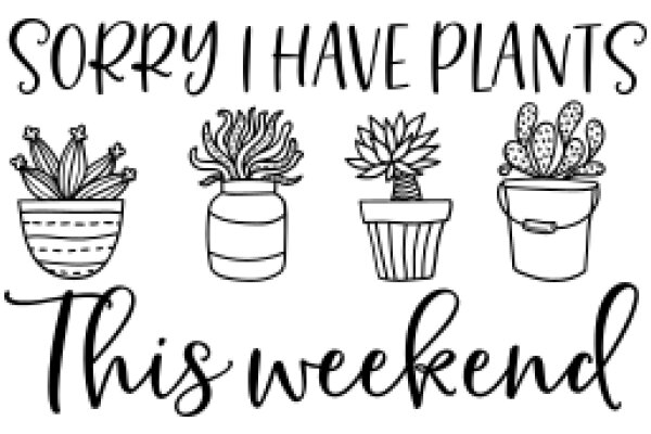 Sorry I Have Plants: This Weekend