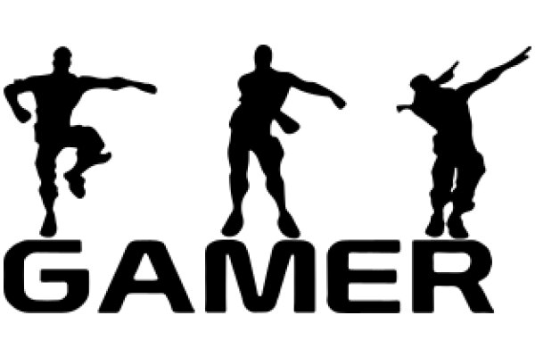 Gamer: A Silhouette of Three People Engrossed in a Video Game