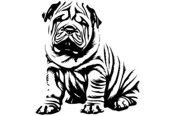 Stylized Bulldog Illustration