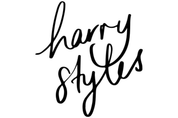 Handwritten Style: Harry Styles